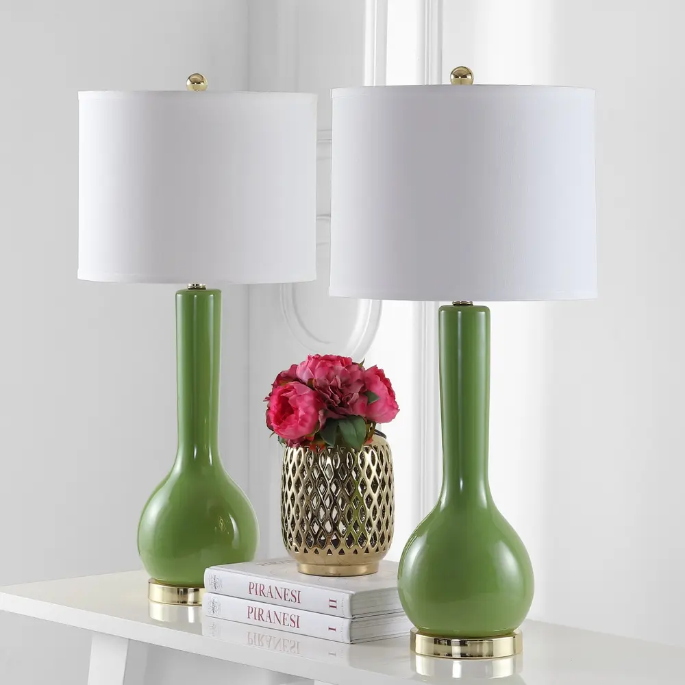 Mae 30.5 Inch H Long Neck Ceramic Table Lamp