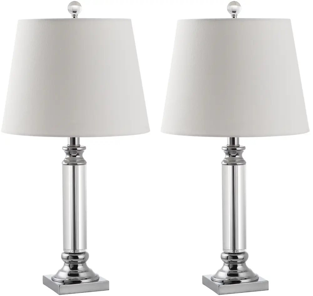 Zara 24 Inch H Crystal Table Lamp