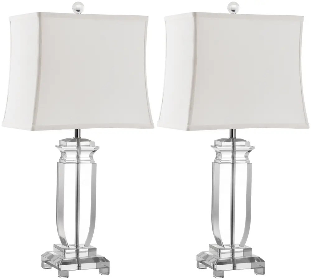 Olympia 24 Inch H Crystal Table Lamp