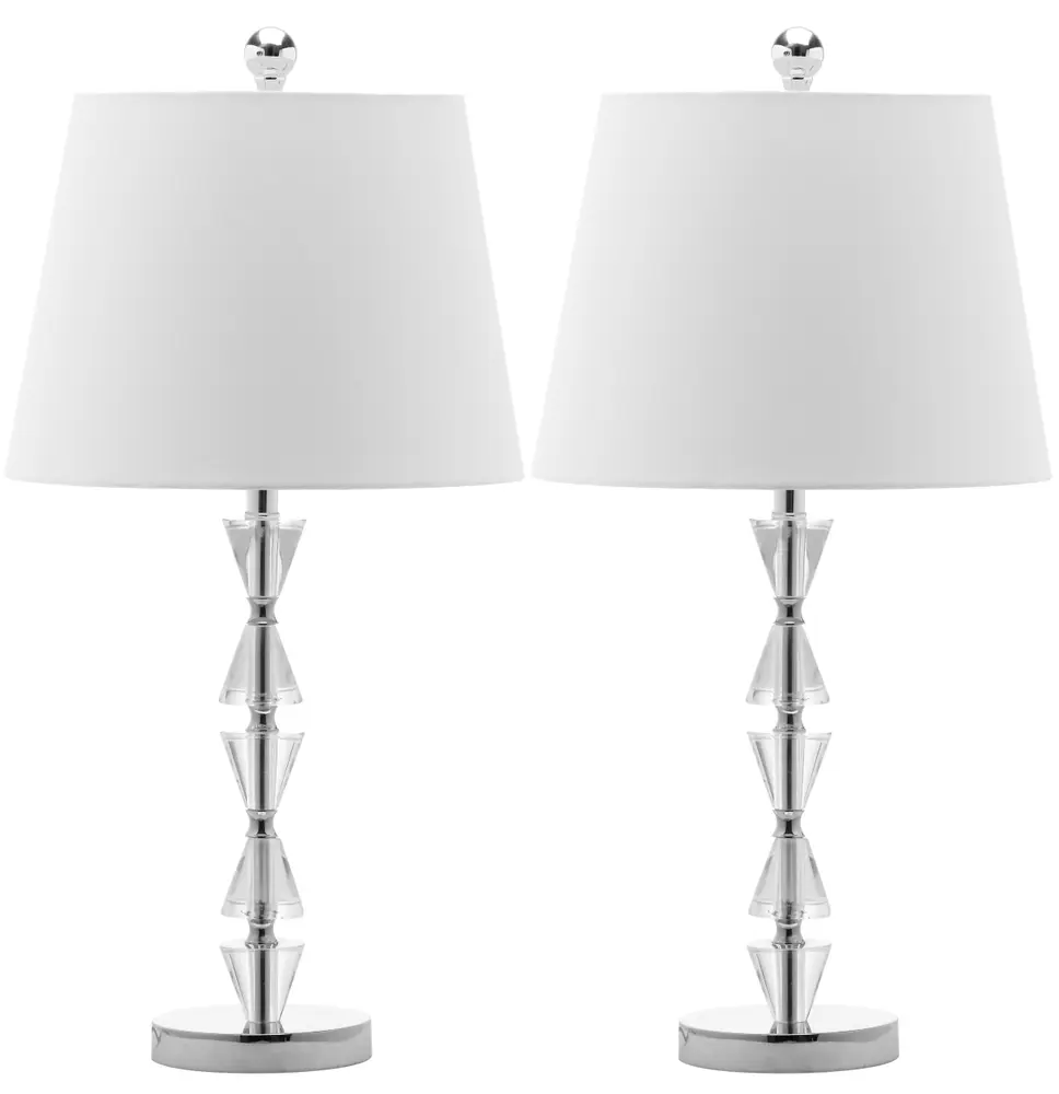 Deco 24.5 Inch H Prisms Crystal Lamp