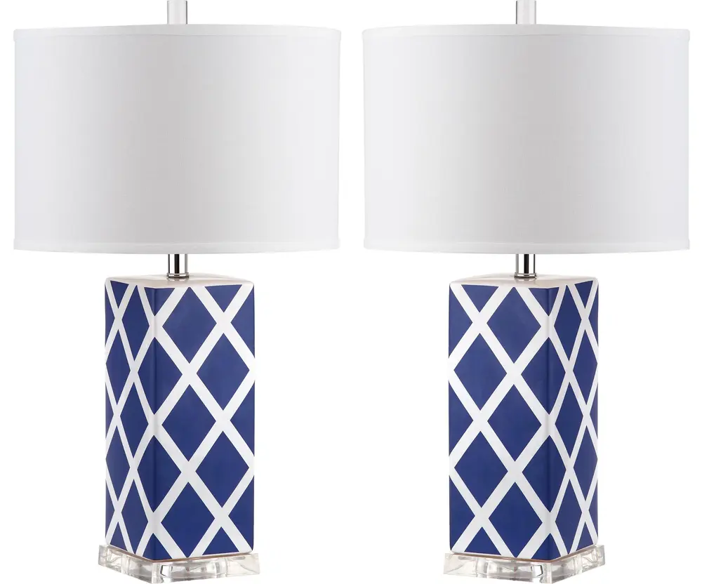 Garden 27 Inch H Lattice Table Lamp