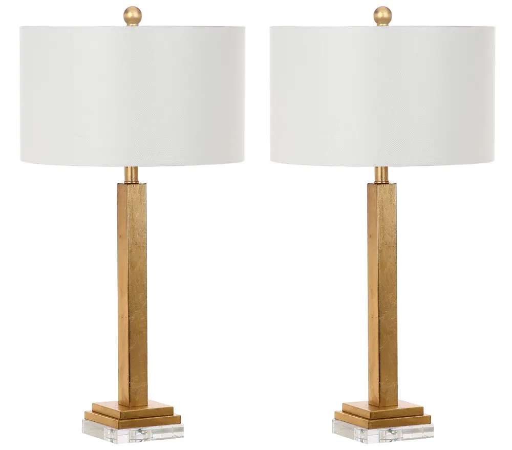 Perri 30 Inch H Crystal Base Table Lamp