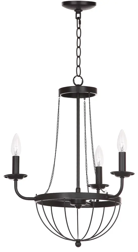 Jacques 18 Inch Dia Adjustable Chandelier