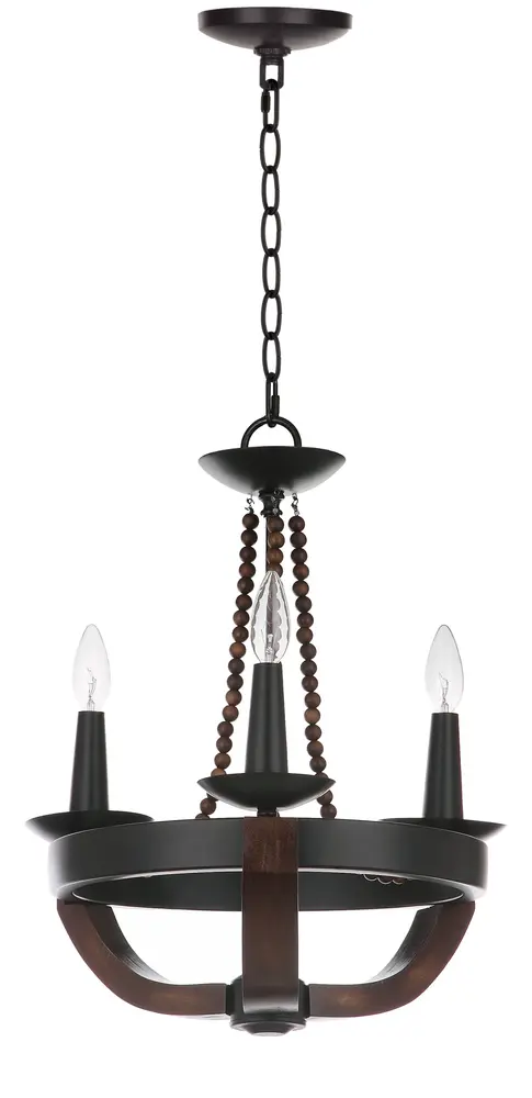 Lucero 17.5 Inch Dia Adjustable Chandelier
