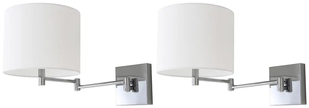 Lillian Chrome 12 Inch H Wall Sconce
