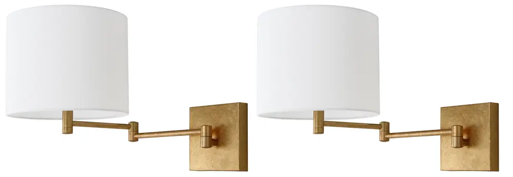 Lillian Gold 12 Inch H Wall Sconce