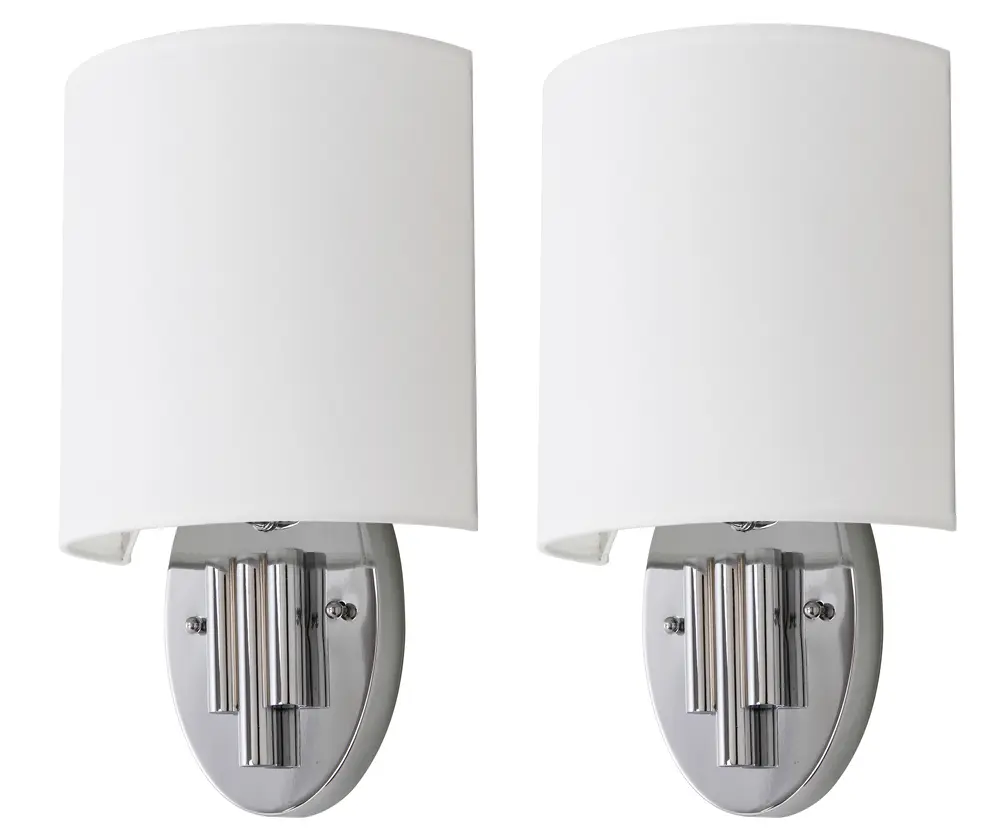 Darlene Chrome 14.75 Inch H Wall Sconce