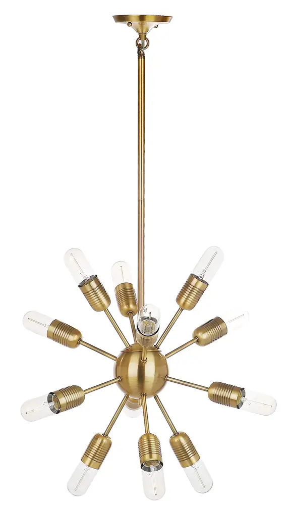Raging 12 Light Gold 17.5 Inch Dia Solace Pendant