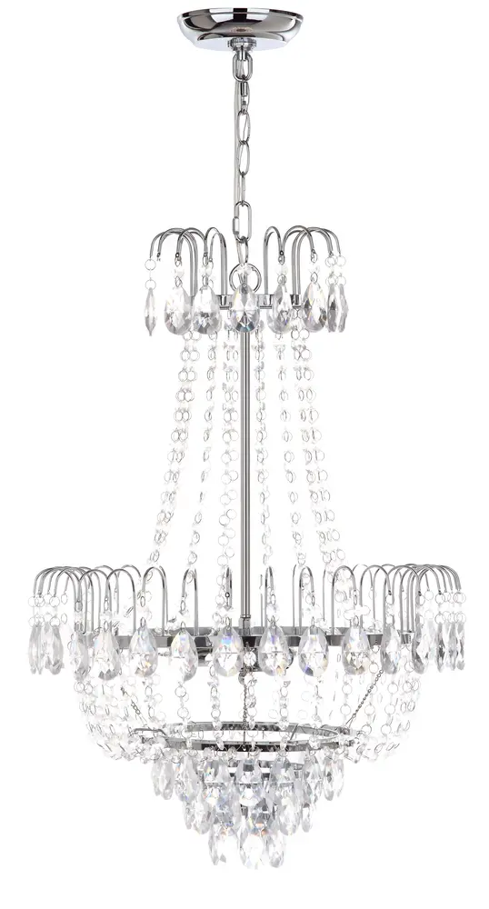 Sonja 3 Light Chrome 18 Inch Dia Pendant