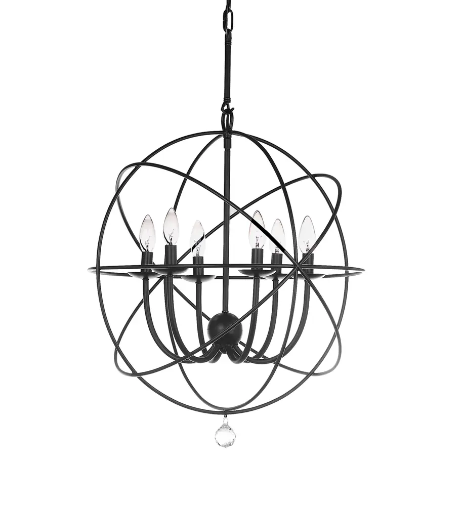 Evie 22 Inch Dia Adjustable Chandelier