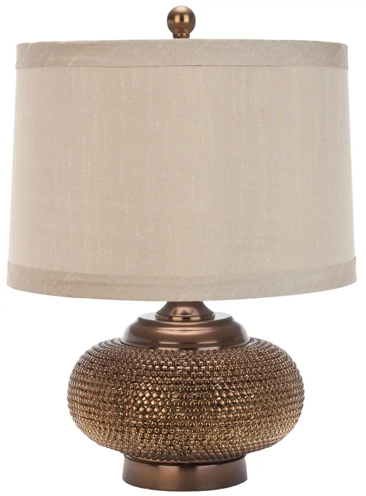 Alexis 19 Inch H Gold Bead Lamp