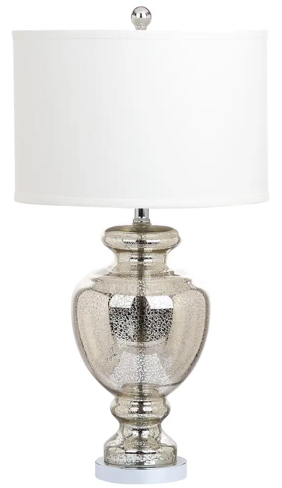 Morocco Mercury 28 Inch H Glass Table Lamp