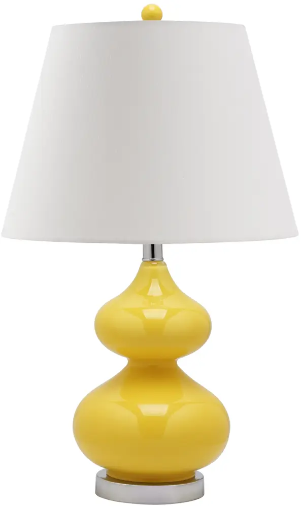 Eva 24 Inch H Double Gourd Glass Lamp