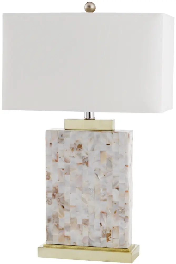 Tory 24.5 Inch H Shell Table Lamp