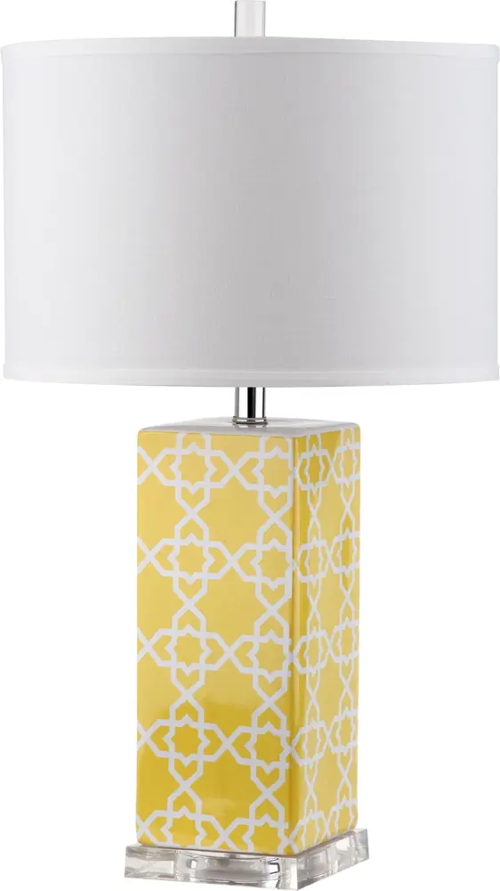 Quatrefoil 27 Inch H Table Lamp