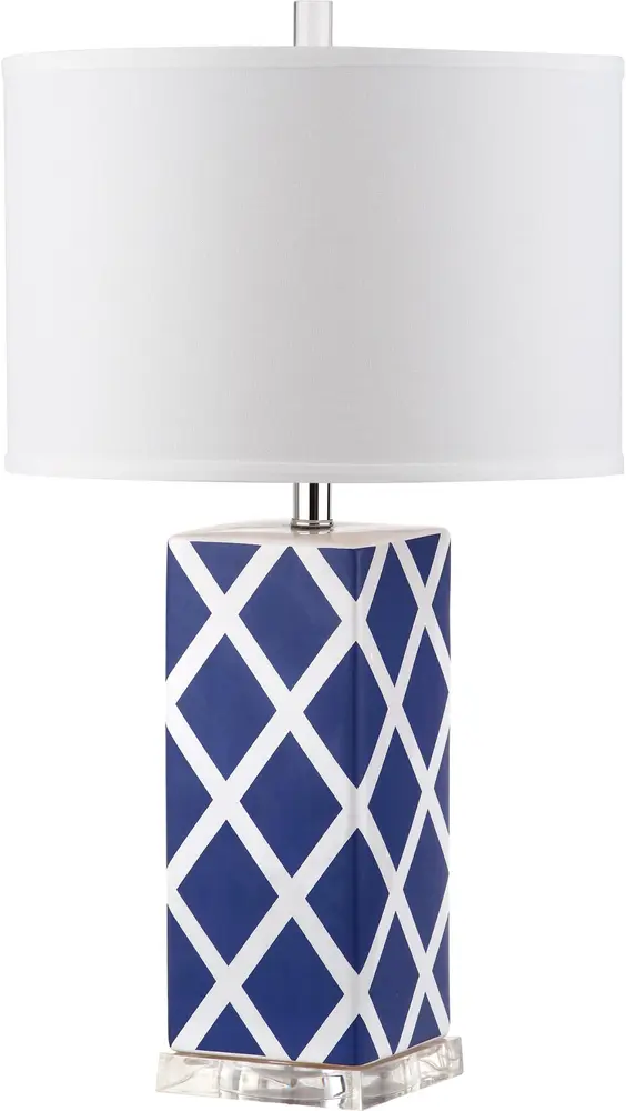 Garden 27 Inch H Lattice Table Lamp