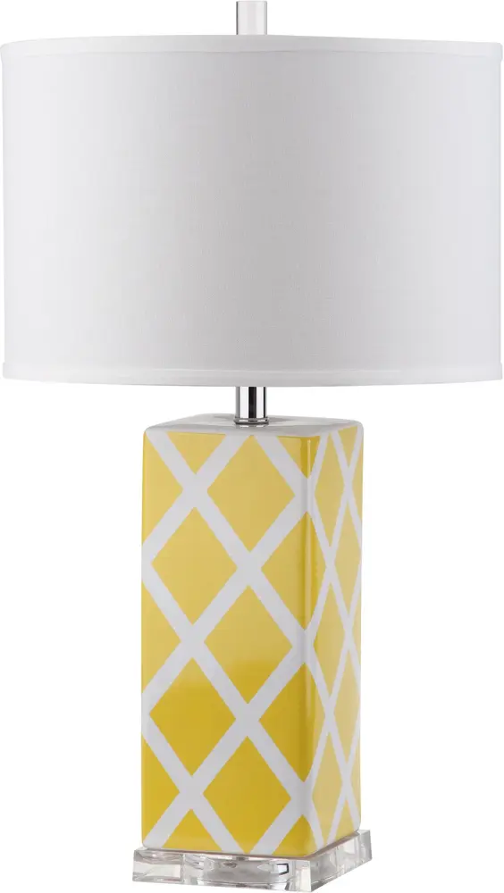 Garden 27 Inch H Lattice Table Lamp