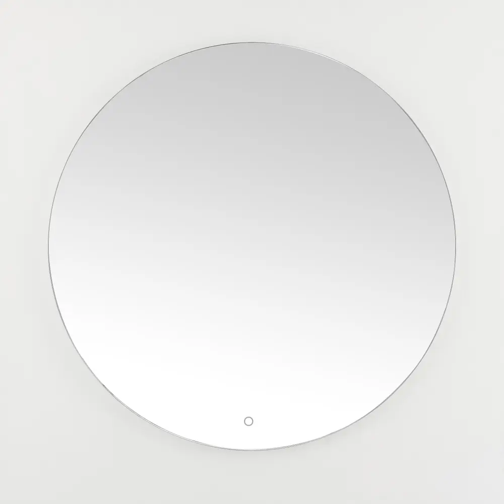Ashden, 36 Inch, Silver, Aluminum Led Mirror