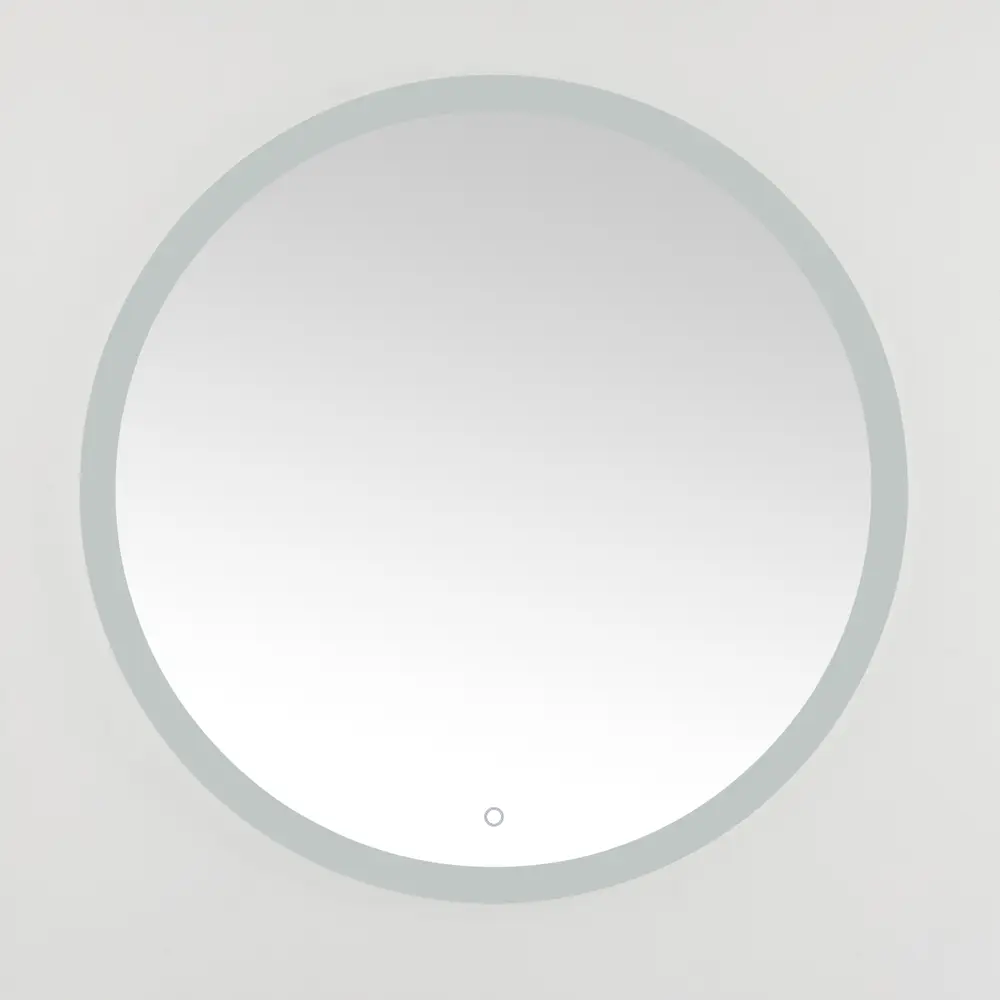 Whit, 36 Inch, Silver/White, Aluminum Led Mirror