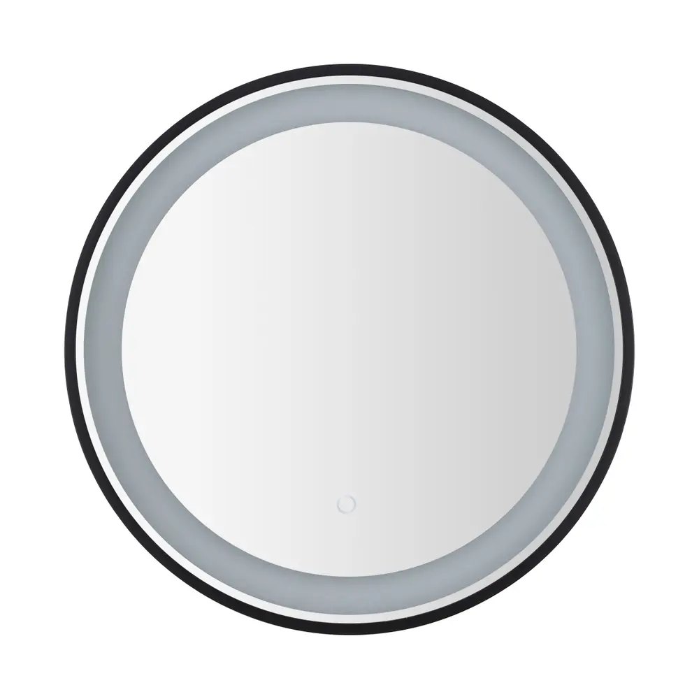 Blakewell, 24 Inch, Black/Silver, Aluminum Led Mirror