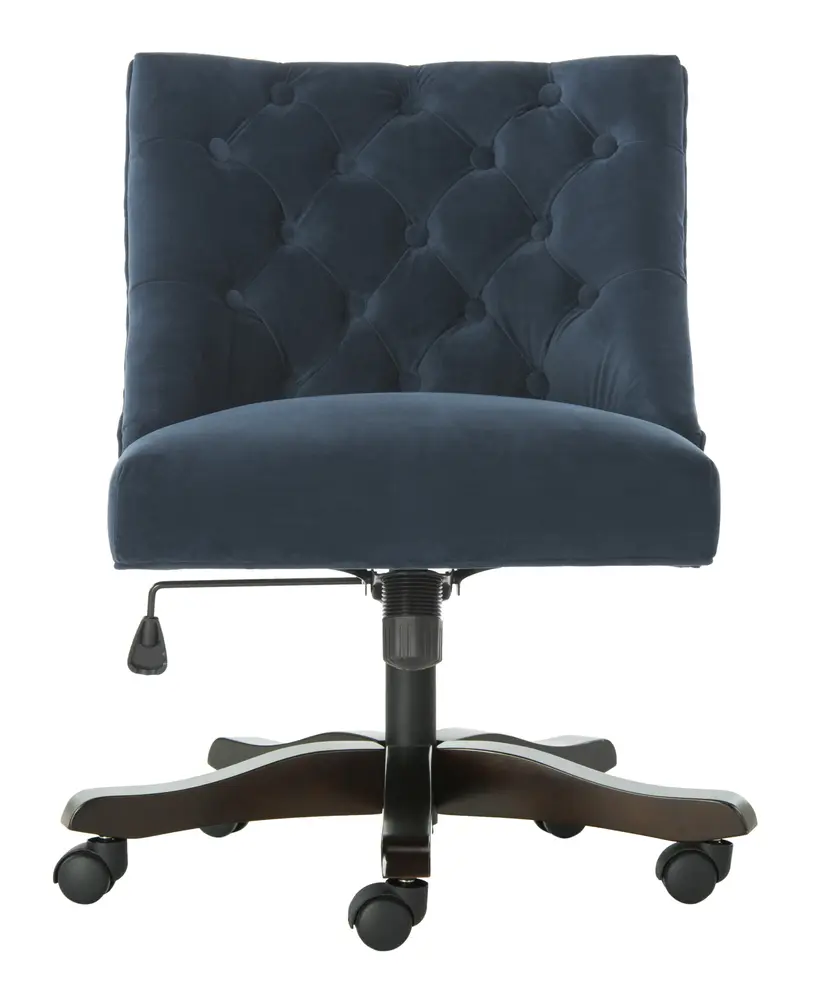 Soho Tufted Velvet Swivel Desk Chair
