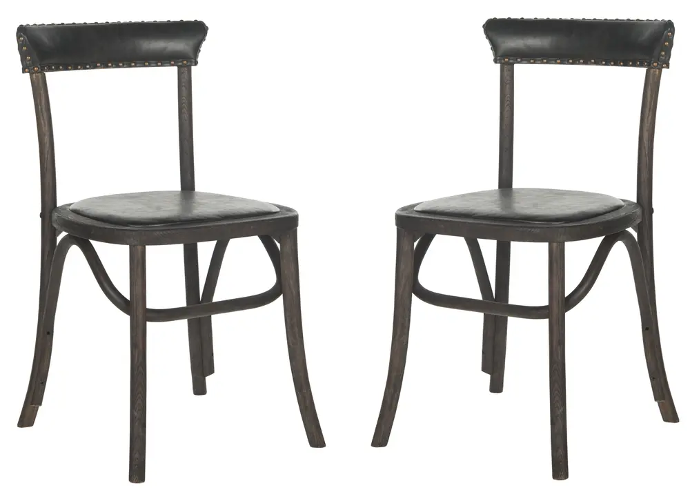 Kenny 19H Side Chair   Brass Nail Heads