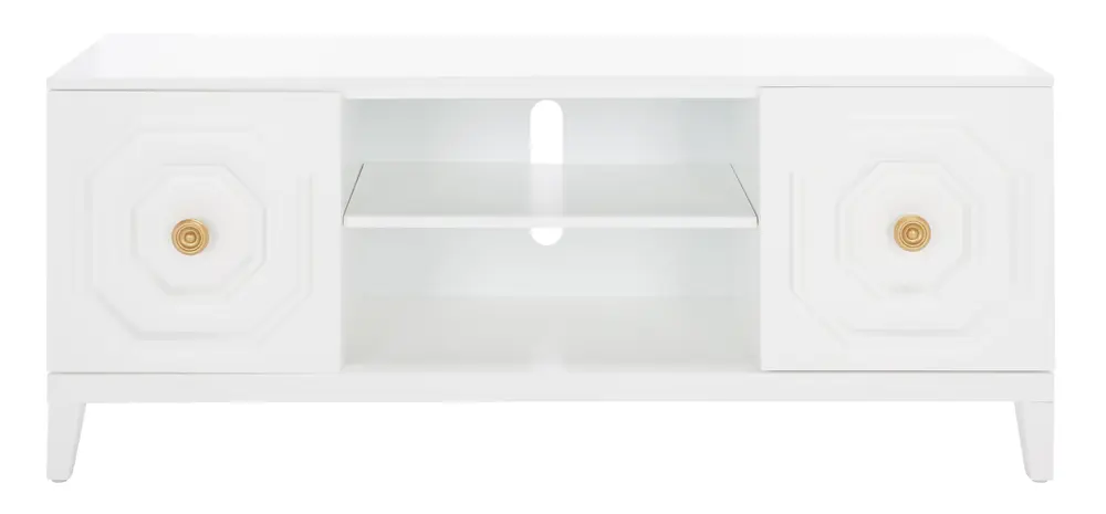 Riya 2 Door 1 Shelf Media Stand