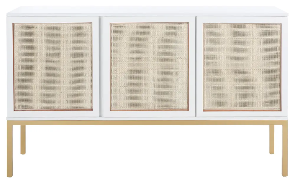 Zadie 2 Shelf Rattan Sideboard