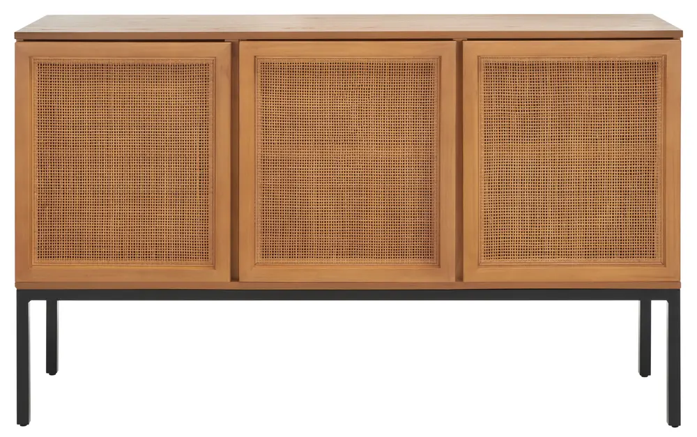 Zadie 2 Shelf Rattan Sideboard