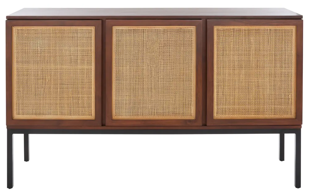 Zadie 2 Shelf Rattan Sideboard