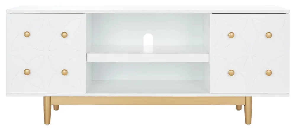 Ottoline 3 Shelf Patterned Media Stand