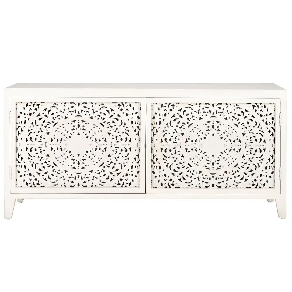 Raura 2 Shelf 2 Door Media Stand