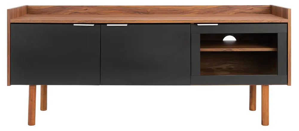 Safiya 2 Shelf Media Stand