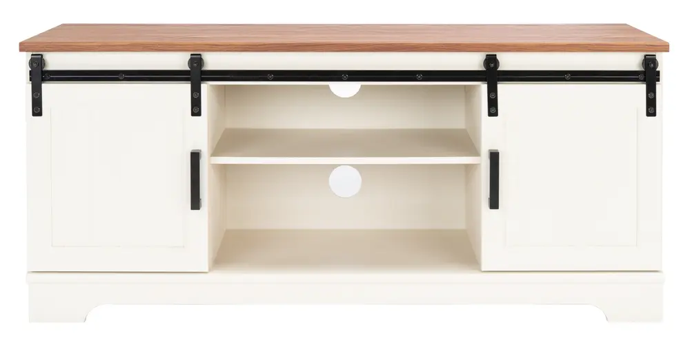 Braelynn 2 Shelf 2 Door Media Stand