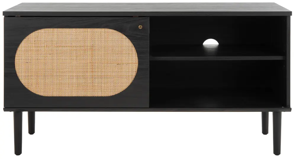 Claude 1 Door 2 Shelf Media Stand