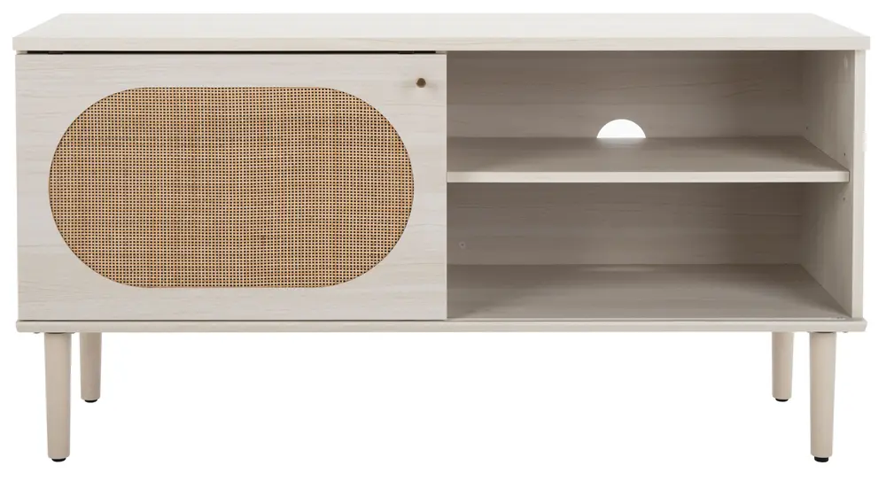 Claude 1 Door 2 Shelf Media Stand