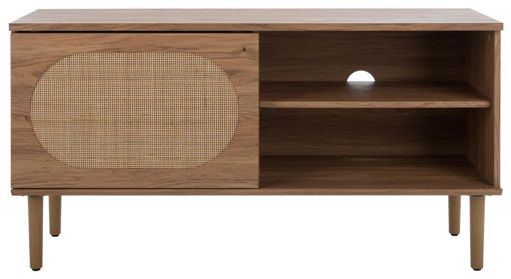 Claude 1 Door 2 Shelf Media Stand