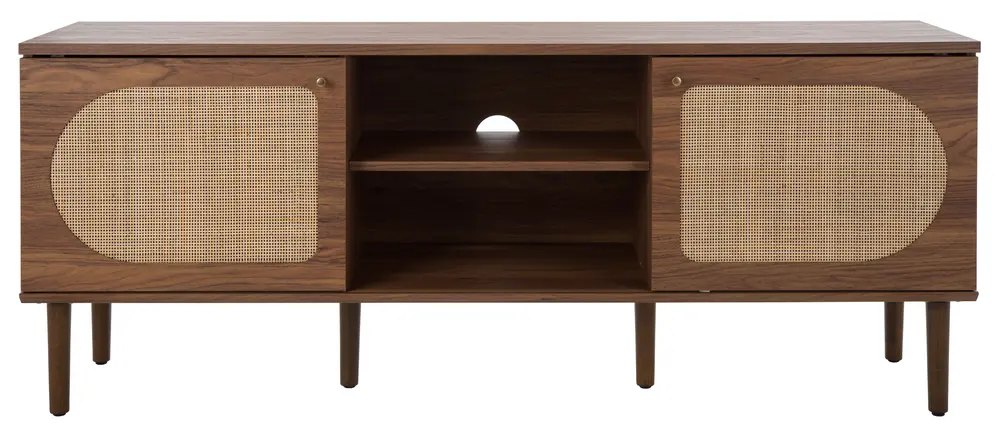 Claude 2 Door 2 Shelf Media Stand