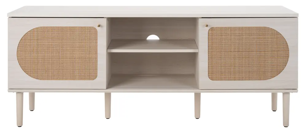 Claude 2 Door 2 Shelf Media Stand