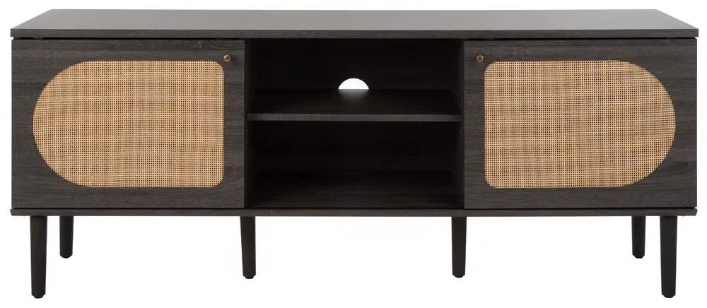 Claude 2 Door 2 Shelf Media Stand