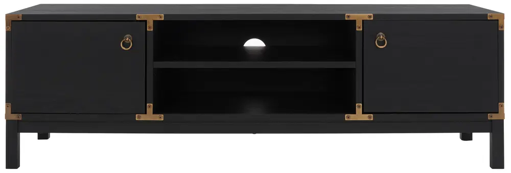 Galio 2 Door 2 Shelf Media Stand