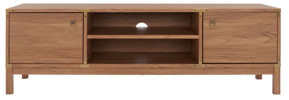 Galio 2 Door 2 Shelf Media Stand