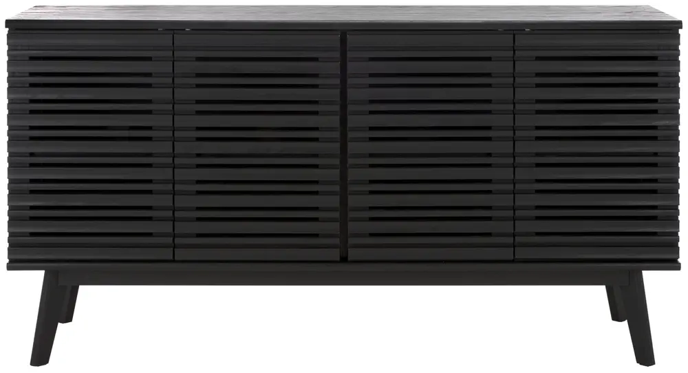 Atlantes 4 Door 4 Shelf Media Stand