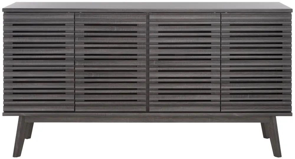 Atlantes 4 Door 4 Shelf Media Stand