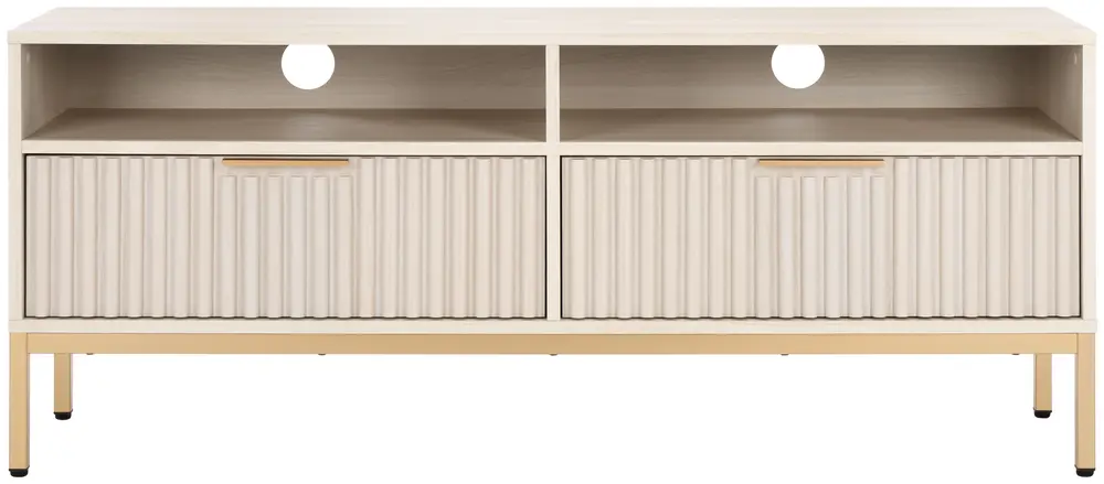 Lylia 2 Drawer 2 Shelf Media Stand