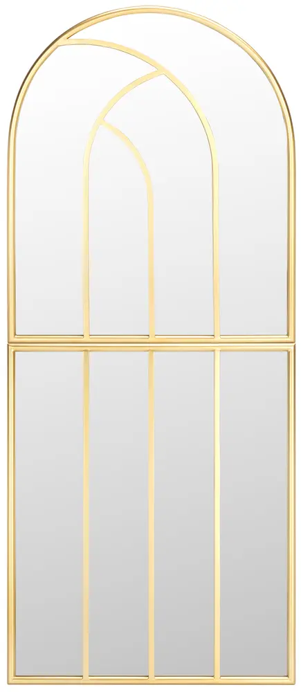 Patel, 25 Inch, Gold, Iron Mirror?