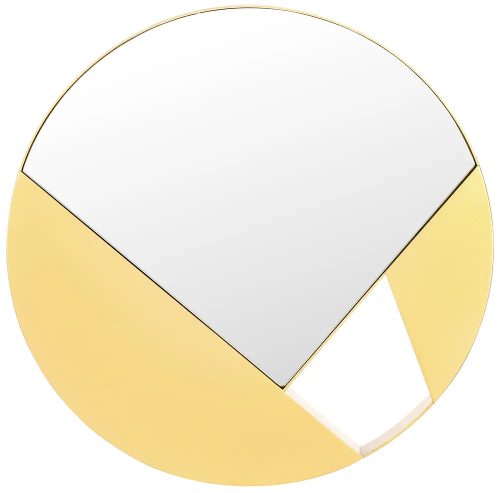 Essa, 16 Inch, Gold, Iron Mirror?