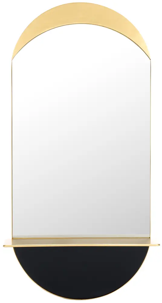 Wessley, 18.25 Inch, Gold, Iron Mirror?