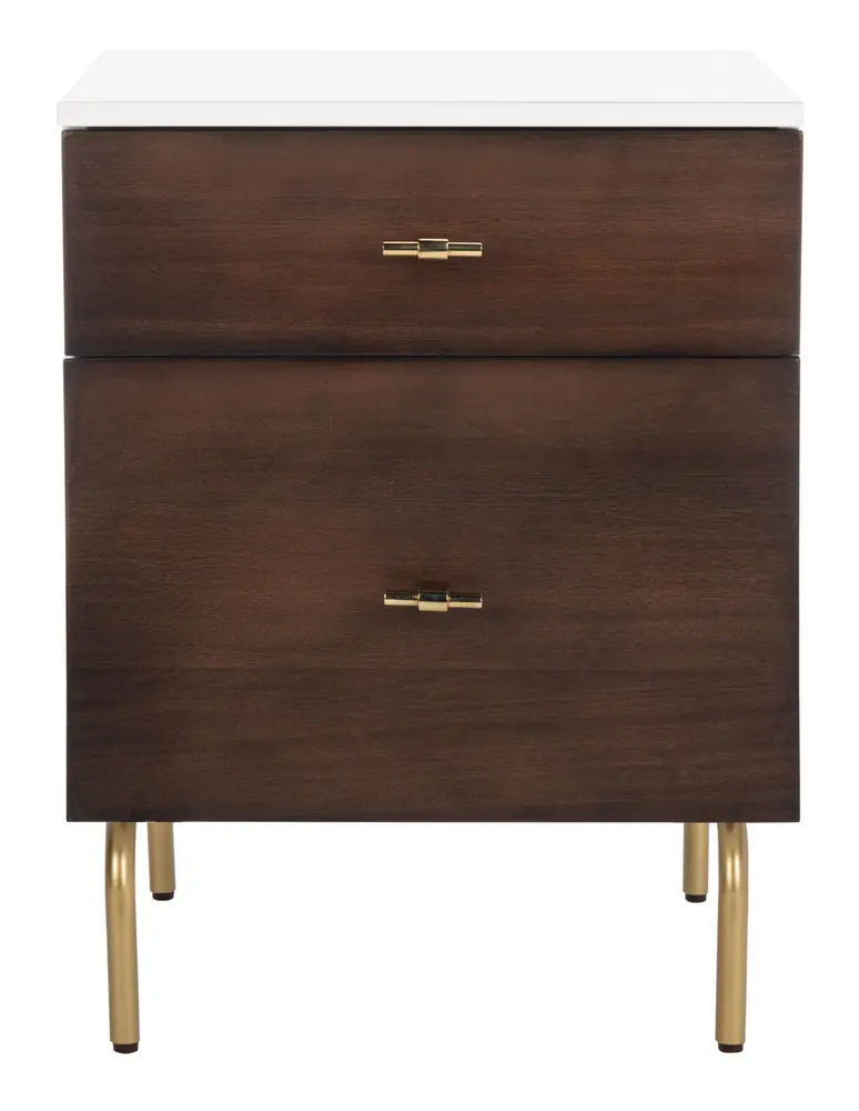 Genevieve 2 Drawer Nightstand