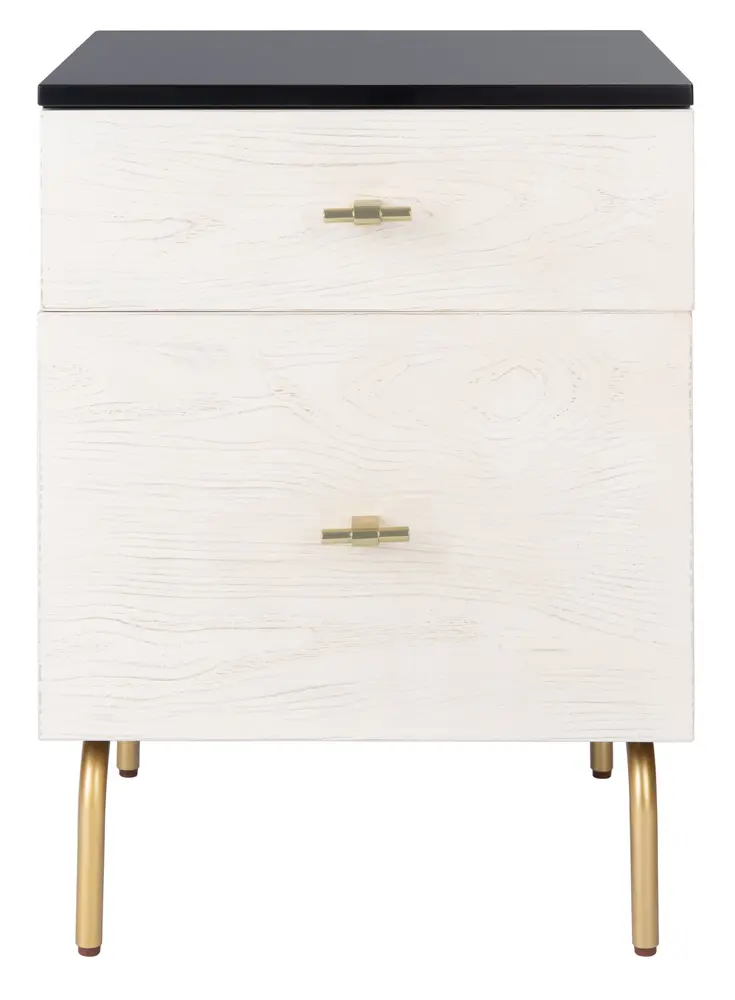 Genevieve 2 Drawer Nightstand